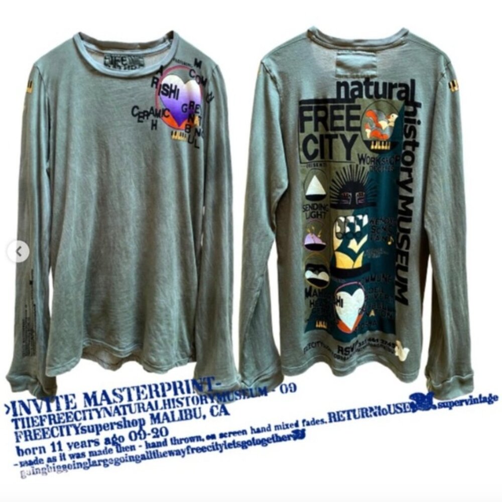 Freecitysupershop limited edition longsleeve
